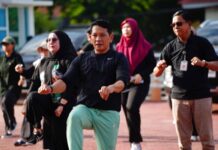 Kanwil Kemenkum Sulsel Gelar Senam Sehat, Tingkatkan Kebersamaan Pegawai Kanwil Kemenkum Sulsel Gelar Senam Sehat, Tingkatkan Kebersamaan Pegawai