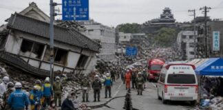 Gempa M7,1 Guncang Jepang, Kemlu Sampaikan Kabar WNI di Kumamoto Gempa magnitudo 7,1 mengguncang Kumamoto, Jepang. KBRI Tokyo memastikan seluruh WNI di wilayah terdampak dalam kondisi aman.